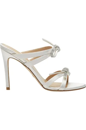 Stuart Weitzman Dames, Schoenen, Wit, Maat: 37 1/2 EU Satijn