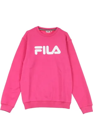 Fila Heren, Sweatshirts & Hoodies, Roze, Maat: L Katoen