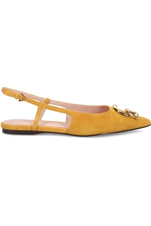 Coccinelle Dames, Schoenen, Geel, Maat: 40 EU Leer
