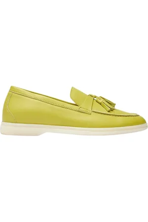 Scarosso Dames, Schoenen, Groen, Maat: 37 1/2 EU Leer