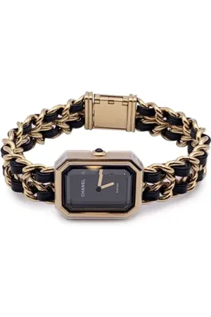 CHANEL Dames, Pre-owned, Geel, Maat: ONE Size Leer