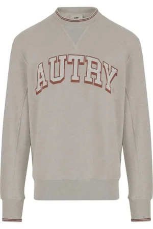 Autry Heren, Sweatshirts & Hoodies, Grijs, Maat: L Leer