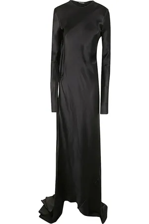 ANN DEMEULEMEESTER Dames, Jurken, Zwart, Maat: M Zijde