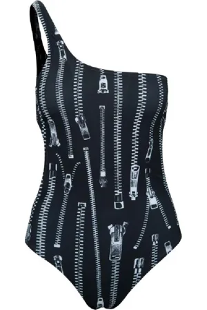 Moschino Dames, Badkleding, Zwart, Maat: S Polyamide