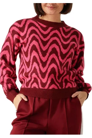 Ydence Dames, Truien, Roze, Maat: XS Acryl