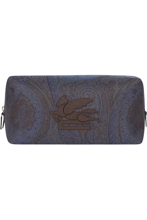 Etro Heren, Tassen, Blauw, Maat: ONE Size Katoen