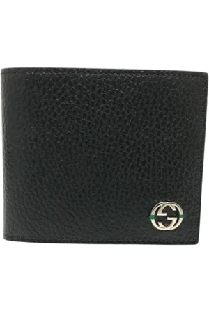 Gucci Heren, Pre-owned, Zwart, Maat: ONE Size Leer