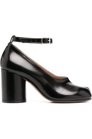 Maison Margiela Dames, Schoenen, Zwart, Maat: 37 EU Leer