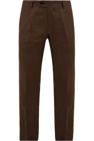 D.A. Daniele Alessandrini Heren, Broeken, Bruin, Maat: XL