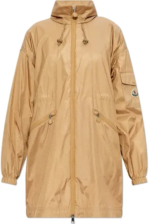 Moncler Dames, Mantels, Bruin, Maat: M