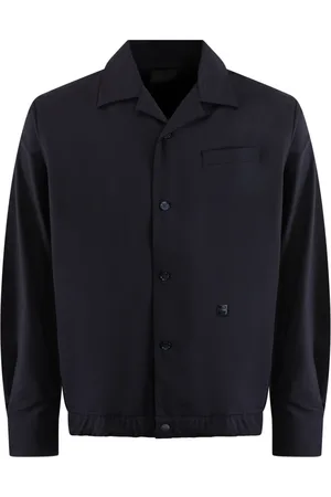 Givenchy Heren, Jassen, Blauw, Maat: L Katoen