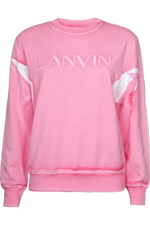 Lanvin Dames, Sweatshirts & Hoodies, Roze, Maat: M Katoen