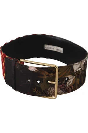 Dolce & Gabbana Dames, Accessoires, Veelkleurig, Maat: 75 CM Leer