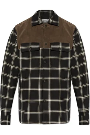 Alexander McQueen Heren, Overhemden, Zwart, Maat: M Katoen