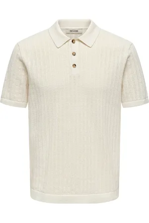 Only & Sons Heren, Tops, Wit, Maat: L