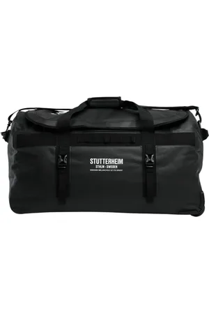 Stutterheim Unisex, Tassen, Zwart, Maat: ONE Size