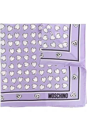 Moschino Dames, Accessoires, Paars, Maat: ONE Size Zijde