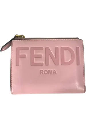 Fendi Dames, Pre-owned, Roze, Maat: ONE Size Leer