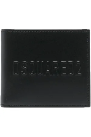 Dsquared2 Heren, Accessoires, Zwart, Maat: ONE Size Leer