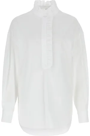 Alexander McQueen Dames, Blouses & Shirts, Wit, Maat: S
