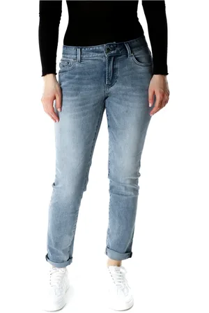 Denham Dames, Jeans, Blauw, Maat: W29 L30 Denim