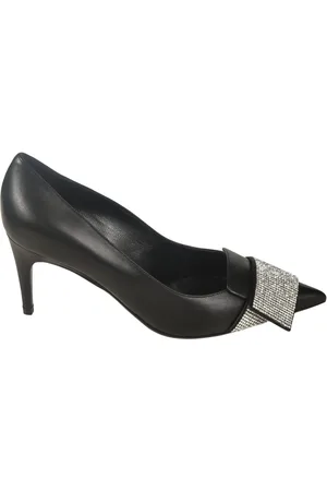 Sergio Rossi Dames, Schoenen, Zwart, Maat: 39 1/2 EU