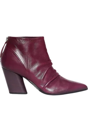 HALMANERA Dames, Schoenen, Rood, Maat: 38 EU Leer