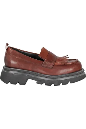 Moma Dames, Schoenen, Bruin, Maat: 40 EU Leer