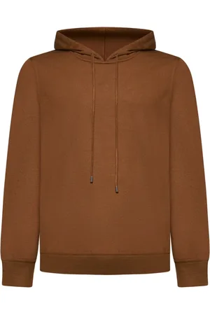 D4.0 Heren, Sweatshirts & Hoodies, Bruin, Maat: XL