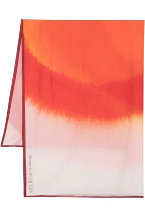 Alexander McQueen Dames, Accessoires, Oranje, Maat: ONE Size Zijde