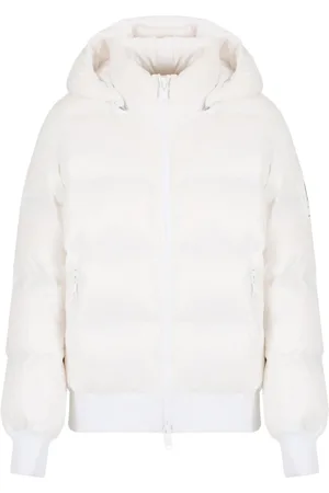 Armani Exchange Dames, Jassen, Wit, Maat: L Polyamide