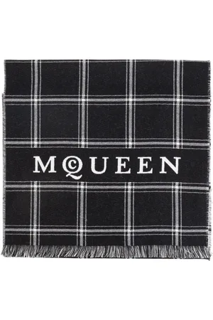 Alexander McQueen Heren, Accessoires, Zwart, Maat: ONE Size Wol