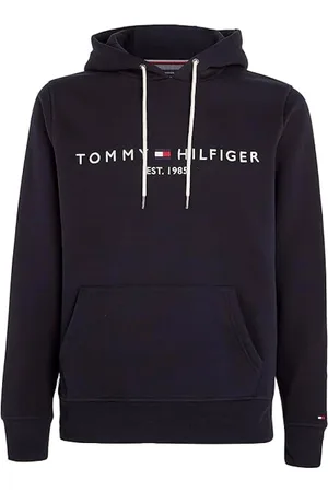 Tommy Hilfiger Heren, Sweatshirts & Hoodies, Blauw, Maat: S Katoen