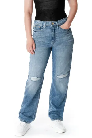 Denham Dames, Jeans, Blauw, Maat: W28 L30 Denim
