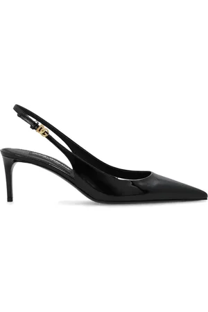 Dolce & Gabbana Dames, Schoenen, Zwart, Maat: 38 EU Leer