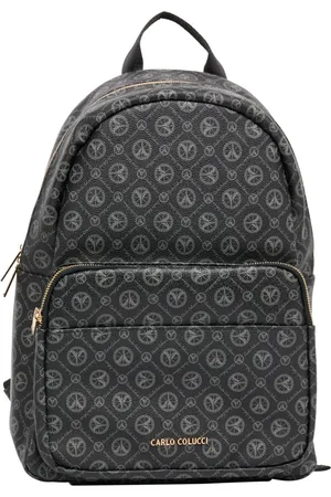 Carlo Colucci Unisex, Tassen, Zwart, Maat: ONE Size