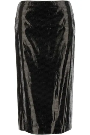Alexander McQueen Dames, Rokken, Zwart, Maat: S