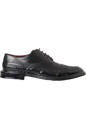 Dolce & Gabbana Heren, Schoenen, Zwart, Maat: 41 EU Leer