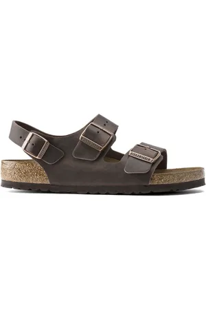 Birkenstock Heren, Schoenen, Bruin, Maat: 46 EU Leer