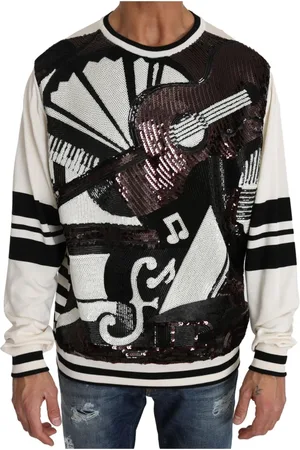 Dolce & Gabbana Heren, Sweatshirts & Hoodies, Veelkleurig, Maat: XL Zijde