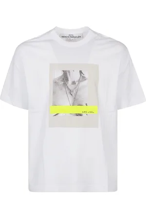 A.P.C. Heren, Tops, Wit, Maat: XL Katoen