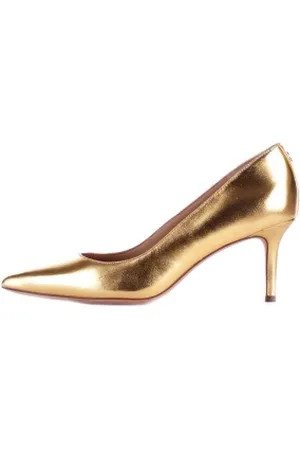 Ralph Lauren Dames, Schoenen, Geel, Maat: 41 EU Leer