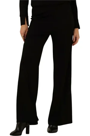 Ana Alcazar Dames, Broeken, Zwart, Maat: XL