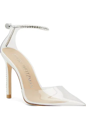 Stuart Weitzman Dames, Schoenen, Wit, Maat: 38 1/2 EU