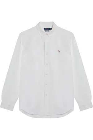 Ralph Lauren Heren, Overhemden, Wit, Maat: S