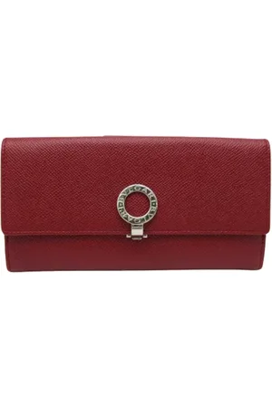 Bvlgari Dames, Pre-owned, Rood, Maat: ONE Size Leer