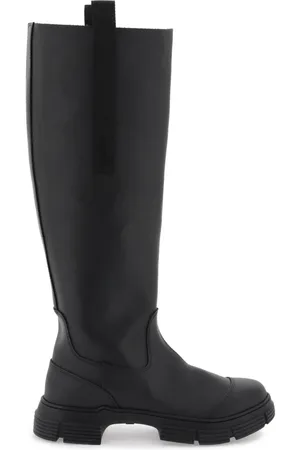Ganni Dames, Schoenen, Zwart, Maat: 35 EU Poliester
