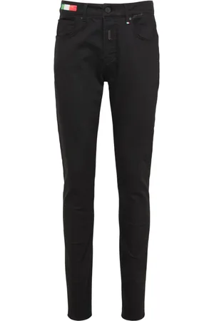 Carlo Colucci Heren, Jeans, Zwart, Maat: W34