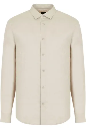 Armani Exchange Heren, Overhemden, , Maat: 2XL Linnen