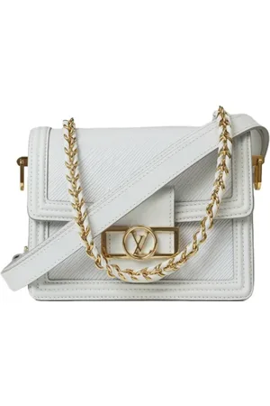 LOUIS VUITTON Dames, Pre-owned, Wit, Maat: ONE Size Leer